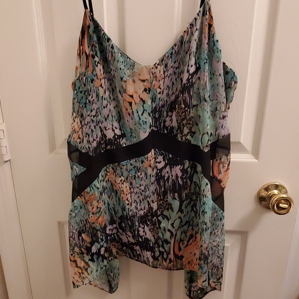 Flowery tank top